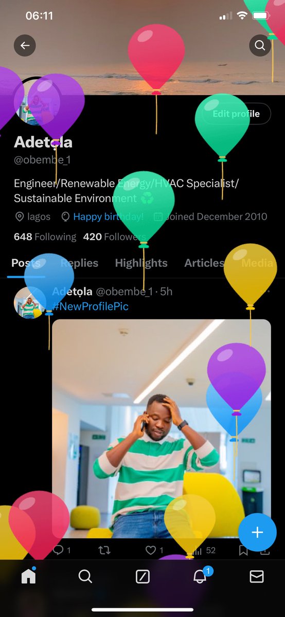 It's my Birthday 🥳; topping it with a Milestone 🍾