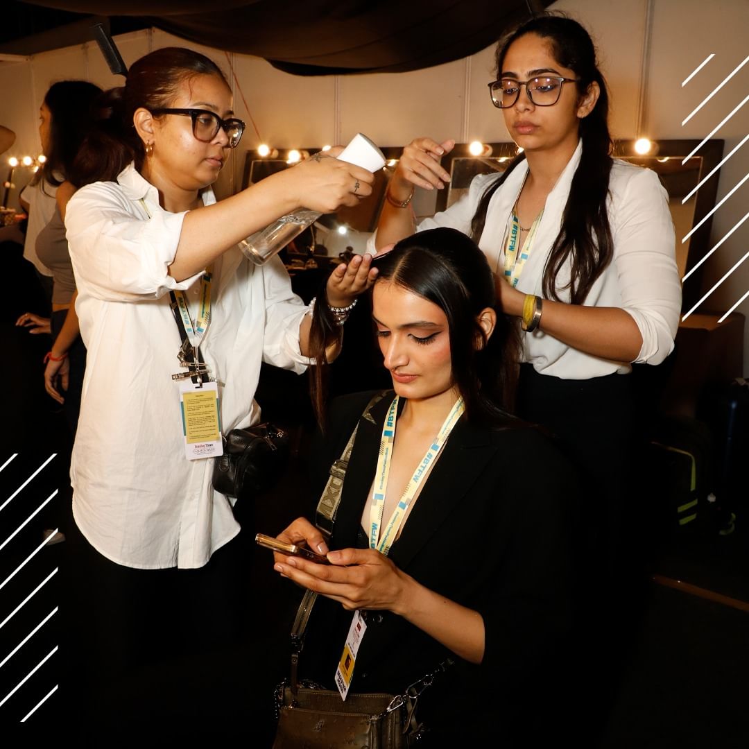Step into the spotlight with Daniel Bauer Makeup Academy (DBA) at Bombay Times Fashion Week. Elevate your runway presence with our expert hair and makeup partner, setting trends and turning heads with every strut. #BTFW