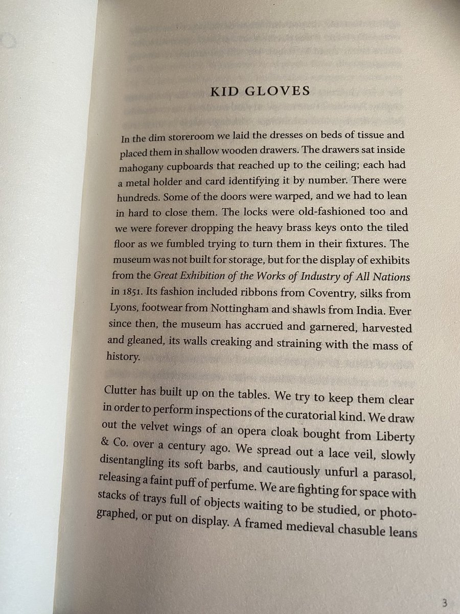 Heading off for 2 days <a href="/V_and_A/">V&A</a> accompanied by appropriate reading, a curator’s autobiography. Read opening pages and already completely mesmerised. <a href="/BloomsburyBooks/">Bloomsbury Books UK</a>