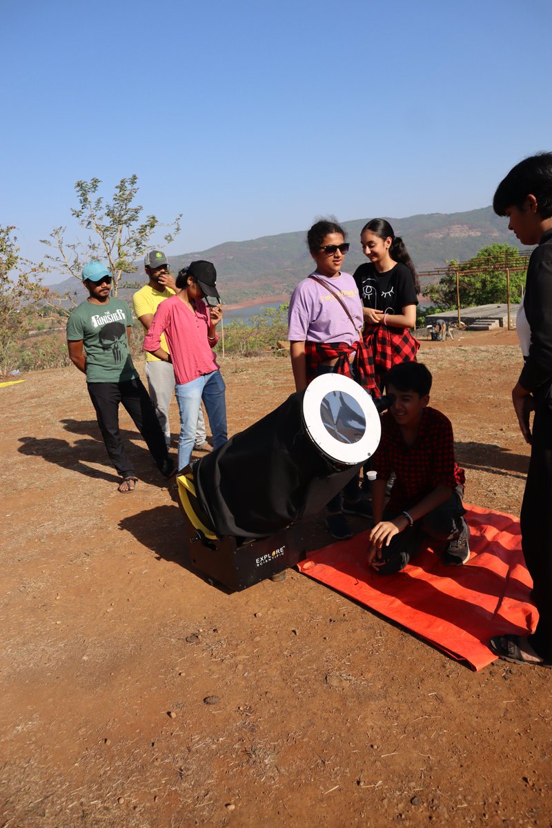 AXSX_Astronomy's tweet photo. 🌠📚 Astro Party participants Students rocked our stargazing event! 🌌 🚀💫   #SkyObservation #StargazingEvent #stargazingnight  #starparty #amateurastronomy #astronomylover #Stargazing #Sun  #axsx  #stargazinginpune #stargazing #stargazingpune #pune #Astrophotography https://t.co/PLJwUgmWtJ