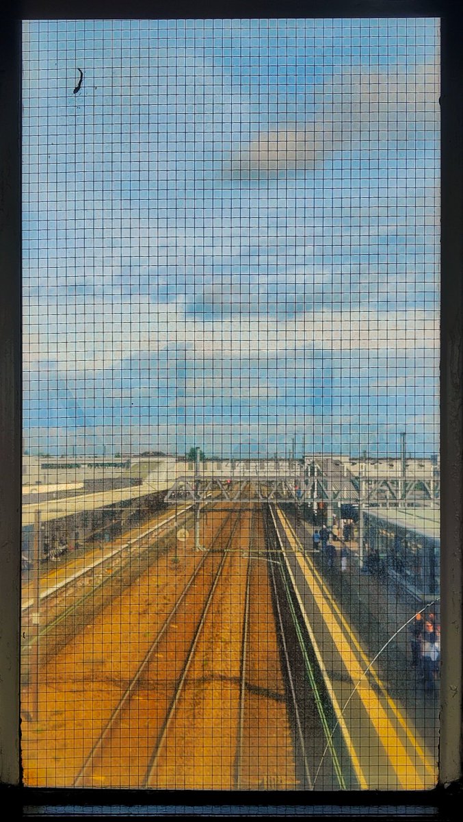 Station Paintings: Grantham 
#WindowsOnWednesday