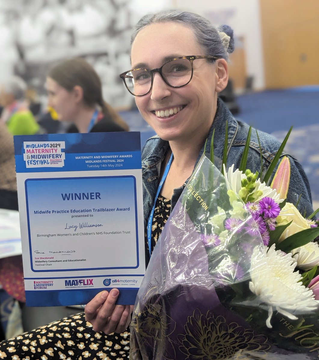 Sam Todd (@samueltodd16) on Twitter photo The highlight of #MidlandsMMF24 was seeing <a href="/lucythemidwife/">Lucy π</a> win the Midwife Practice Education Trailblazer Award! Lucy is a phenomenal educator and we are so lucky to have her <a href="/BWH_NHS/">Bham Women's Hosp π</a> π π π
<a href="/loudavidson1980/">Louisa Davidson</a> <a href="/mwrachelcarter/">Rachel Carter π</a> <a href="/daljitathwal/">Daljit ਦਲΰ¨ΰ©ΰ¨€ ππRGN RSCN RHV MBA Hon.Doc</a> The highlight of #MidlandsMMF24 was seeing <a href="/lucythemidwife/">Lucy π</a> win the Midwife Practice Education Trailblazer Award! Lucy is a phenomenal educator and we are so lucky to have her <a href="/BWH_NHS/">Bham Women's Hosp π</a> π π π
<a href="/loudavidson1980/">Louisa Davidson</a> <a href="/mwrachelcarter/">Rachel Carter π</a> <a href="/daljitathwal/">Daljit ਦਲΰ¨ΰ©ΰ¨€ ππRGN RSCN RHV MBA Hon.Doc</a>