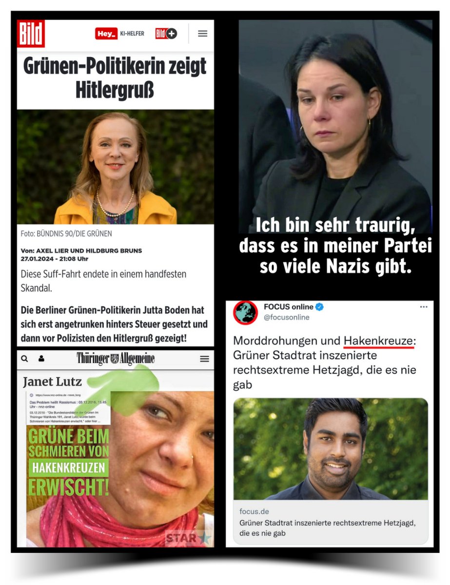 @BriHasselmann #GrueneRausausdenParlamenten #FCKNZS