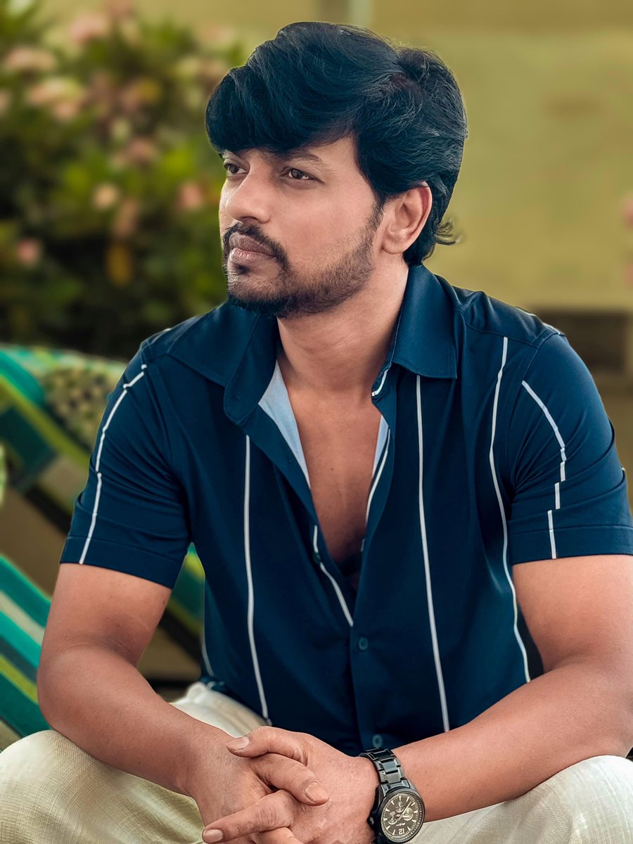 Actor @Vijay_B_Kumar shines in dashing clicks! Get ready for his upcoming release #ElectionMovie a political family entertainer hitting theaters this Friday! #VijayKumar @proyuvraaj