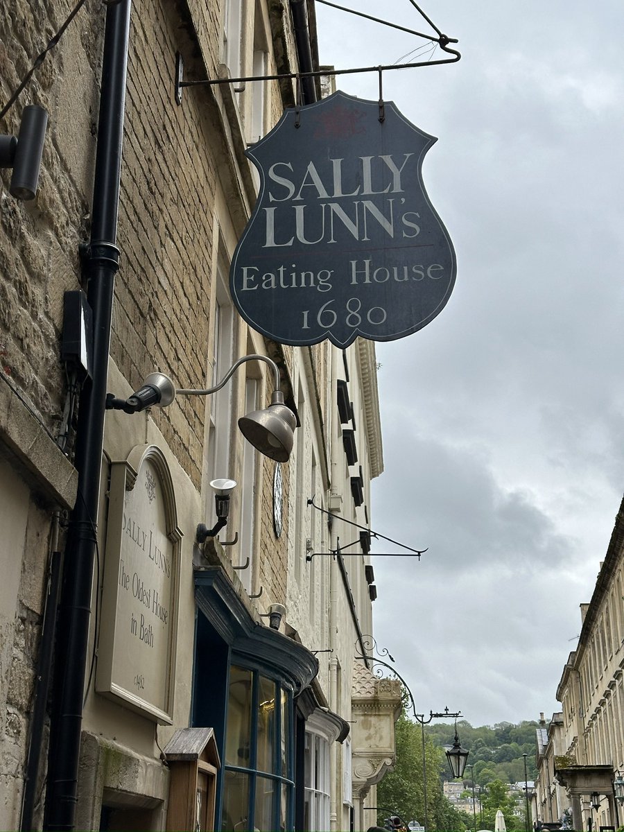 I don’t know Bath very well but I have heard of Sally Lunn. I was hungry but not enough to eat a house. You go girl you’ll get there eventually.