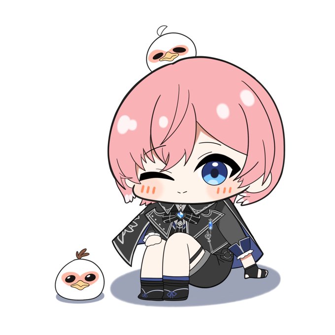 「;) chibi」 illustration images(Latest)