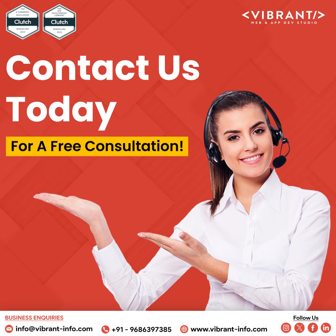 Ready to bring your app or website idea to life?

Our team of experts is here to turn your vision into reality. 📞 Contact us today for a free consultation! 

#AppDevelopment #WebsiteDesign #TechInnovation #Startups #StartupJourney #WebDevelopment #VibrantInfo