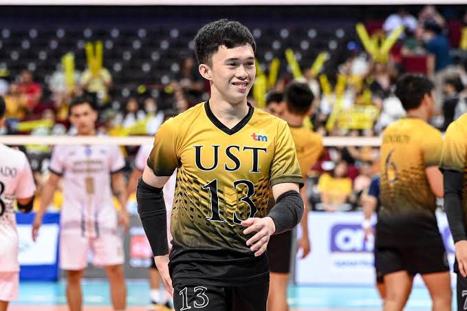 💥 Josh Ybañez is UST’s first 𝟐-𝐓𝐢𝐦𝐞 𝐌𝐕𝐏 since Season 74! 💪🏻

The last Golden Spiker to snatch 2 MVPs in a row was Jayson Ramos, who was Finals MVP in Season 73 and Season MVP in Season 74.

#GoUSTe #UAAPSeason86