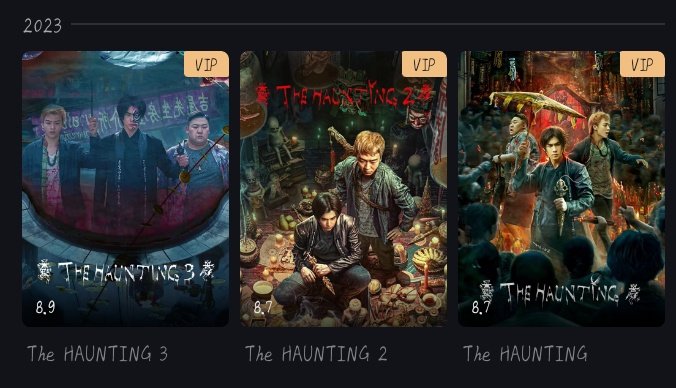 Bring another well written web movie; THE HAUNTING season 1-3

nonton tanpa ekspektasi apa2 dan ternyata woahhh seseru itu ceritanya. Horornya dapet, logicnya dapet. Semacam 'di dunia ini gak ada hantu yang mengerikan itu sifat manusia.'
#TheHaunting #黑楼怪谈