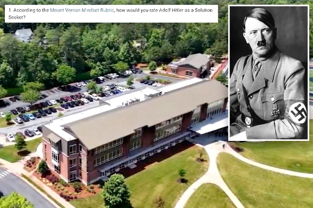 8th graders given Hitler-themed assignment to rate Nazi monster as a ‘solution seeker,’ ‘ethical decision-maker’ trib.al/ikpK4O0