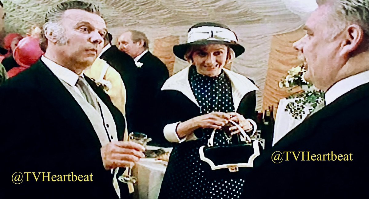 TvHeartbeat's tweet photo. For #WeddingWednesday; our #KateRowan at Susan Siddon’s wedding in series 3, episode ‘A Chilly Reception’. All dressed up, but no dialogue in the wedding scenes for some reason. I wonder if each episode had a lot of deleted scenes? ❤️ https://t.co/Df2omM97Vt