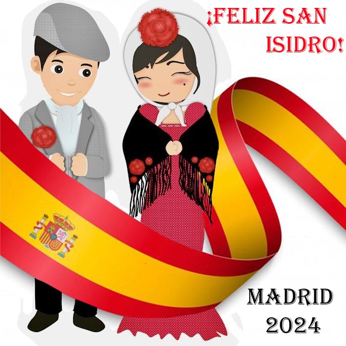 ¡¡¡Buenos días ESPAÑA!!! 🇪🇸💚🇪🇸
¡¡Que tengan un excelente Miércoles compatriotas!! 🇪🇸🇮🇱
¡¡Feliz día de San Isidro para todos los Madrileños!! 🇪🇸
 🇪🇸VIVA ESPAÑA🇪🇸
¡¡¡ARRIBA ESPAÑA!!!
#EspañaPrimero 
#EspañaSeRespeta 
#EspañaDespierta 
#NoALaAmnistia 
#NoALaAgenda2030
#SoloQuedaVox