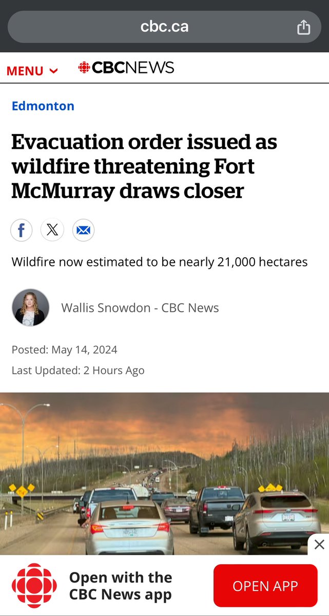 @WBrettWilson Forest fires entered the chat. 😏