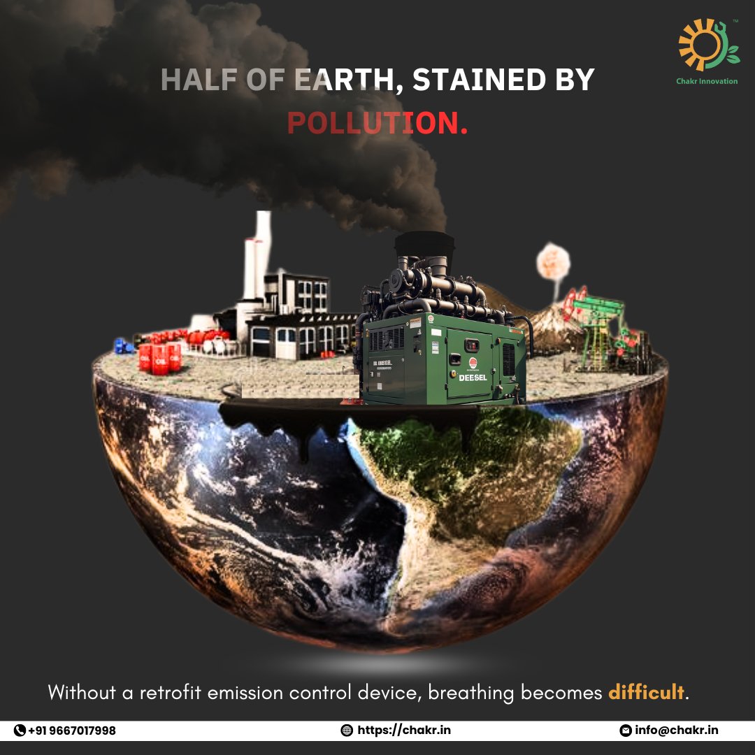 Tired of pollution choking our air? Chakr Shield by Chakr Innovation offers a solution. Let's breathe easier and embrace a greener, healthier future. 

#CleanAir #ChakrShield #SustainableFuture #GoGreen