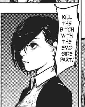just reread all of tokyo ghoul, this is still funny as fuck
