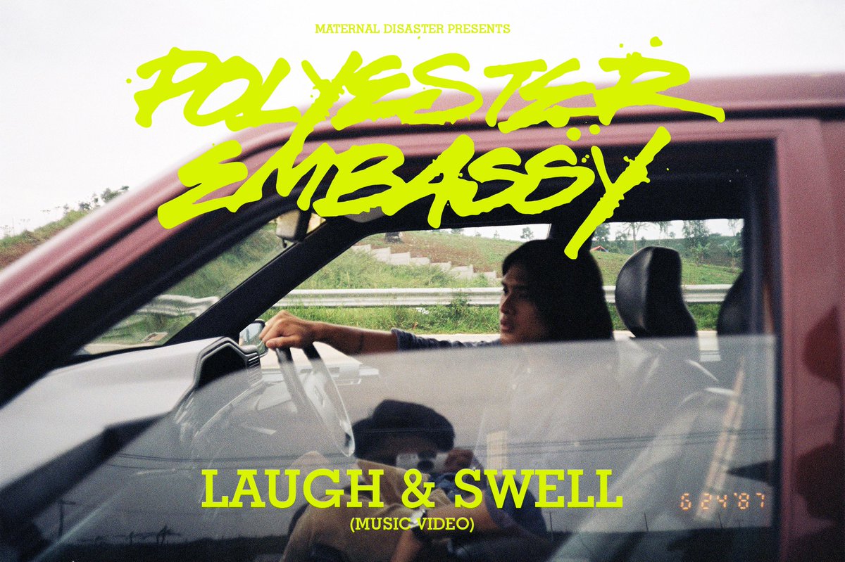 maternalDSSTR's tweet photo. Polyester Embassy - Laugh &amp; Swell (Official Music Video) https://t.co/qjyG40agOP @PE_official https://t.co/pJkLhZOD3R