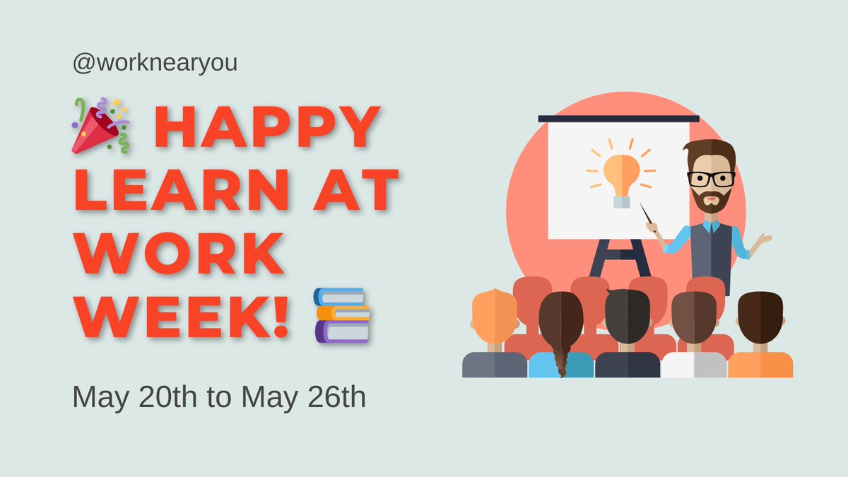 WorkNearYou's tweet image. 🎉 Happy Learn at Work Week! 📚 Embrace the journey of growth and development. 💡Tip: Explore the fastest-growing job lists if you&apos;re considering a career change. Find a role that sparks your interest and learn the skills needed to excel. #LearnAtWorkWeek
