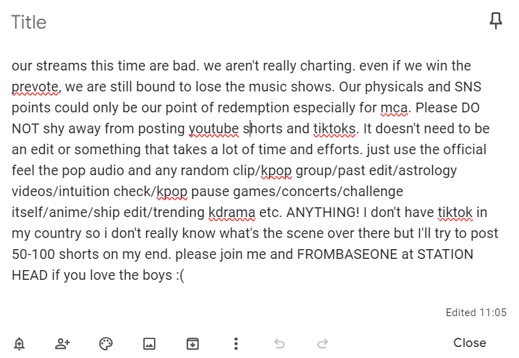 I am a very small account so i know it won't reach many zerose but pls share. YT shorts and tiktok have direct points on mcountdown! ftp has ~150 shorts in 3rd day and we must reach at least 10k in a week from release i.e 2500/day +
#ZEROBASEONE #ZB1 #제로베이스원  #FeelthePOP