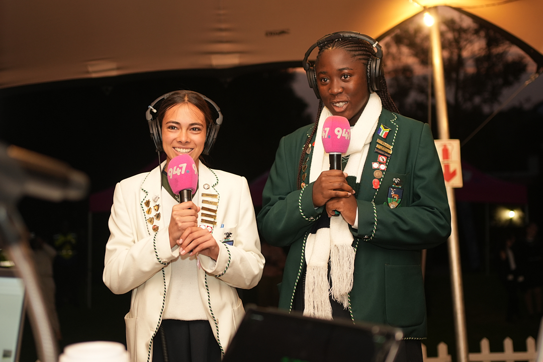 🗓️ Wednesday 15 May 📌 Roedean School SA, Parktown 👤👤 804 pupils Meet the Head Prefects, Mya & Humairaa, as they let the team in on what's on offer at their school. #947SchoolInvasion with @Brand_SA #AneleAndTheClubOn947 📲Download Primedia+ App primediaplus.com