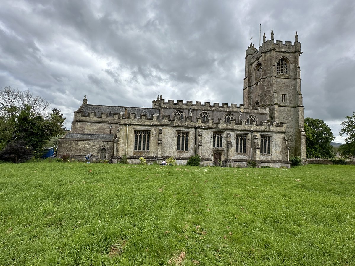 St Julian, Wellow, Somerset from the North. Perpendicular magnificence. Only a handful of churches dedicated to Julian.
