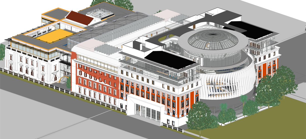 This is how your New Parliament will look when the rebuilding process is finalised #RebuildingParliament 
#30YearsofDemocraticParliament
#30YearsofDemocracy