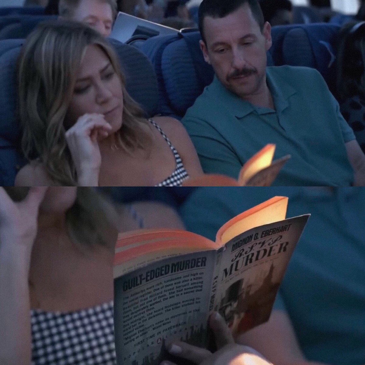 🎥 Murder Mystery (2019)
🎬 Kyle Newacheck
⭐️ Jennifer Aniston & Adam Sandler
📚 R.S.V.P. Murder by Mignon G. Eberhart
#BooksInFilms #BooksInMovies #BooksOnScreen