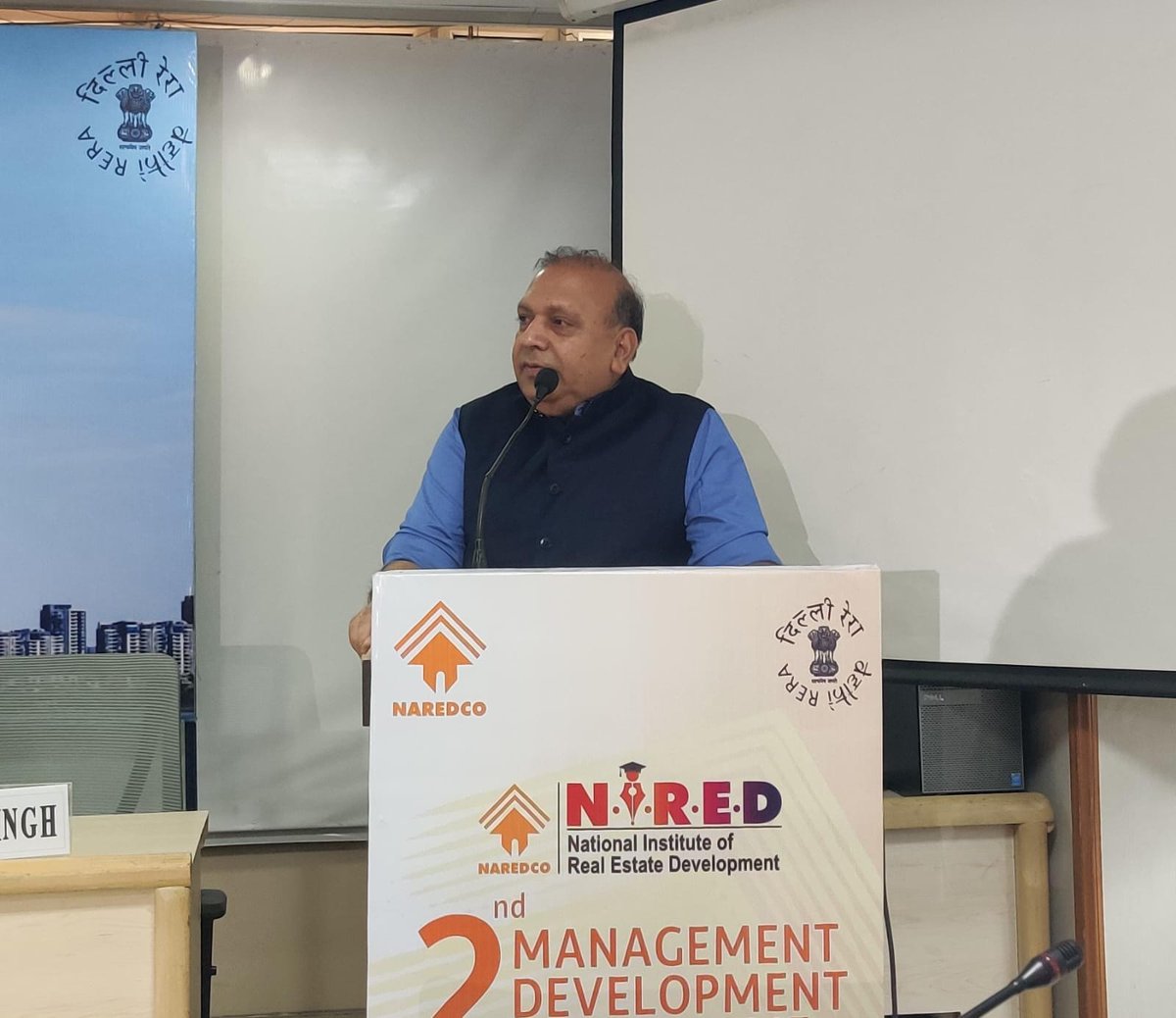 Shri Anand Kumar, Chairman, Delhi RERA, delivers a compelling address on the impact of RERA on the real estate market and its future trajectory. 

#MDP2024 #RERA #RealEstateRegulations #realestateindustry

@ReAIndia @MoHUA_India @HardeepSPuri @Housing
@AnandRERAdelhi