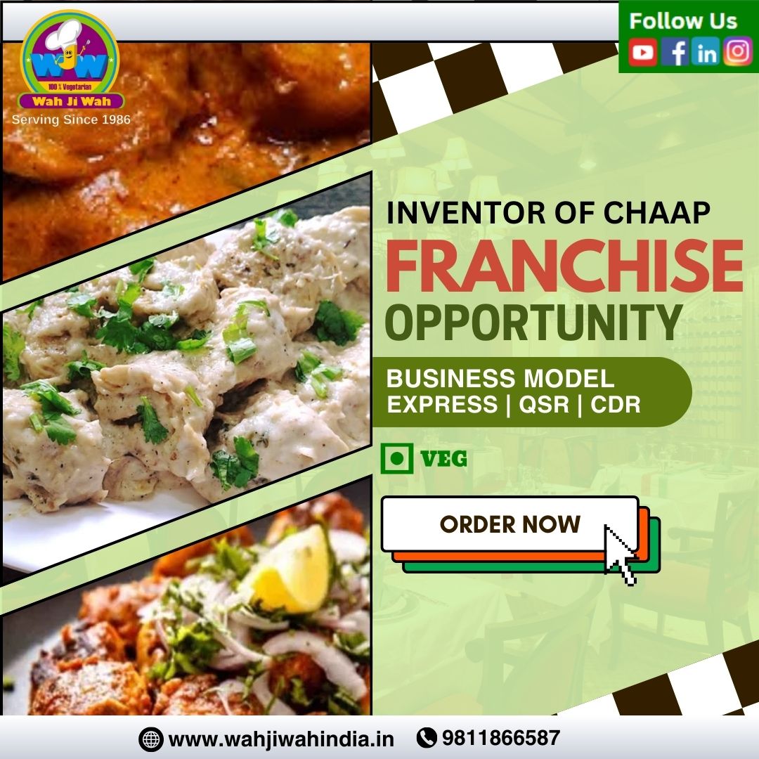 Own a piece of the sizzle! Our Chaap franchise offers a savory opportunity for food enthusiasts to turn their dreams into reality. Join us in spreading joy, one delicious bite at a time Wah ji Wah franchise opportunity.
#WahJiWah #wahjiwahfranchise #franchiseforsale