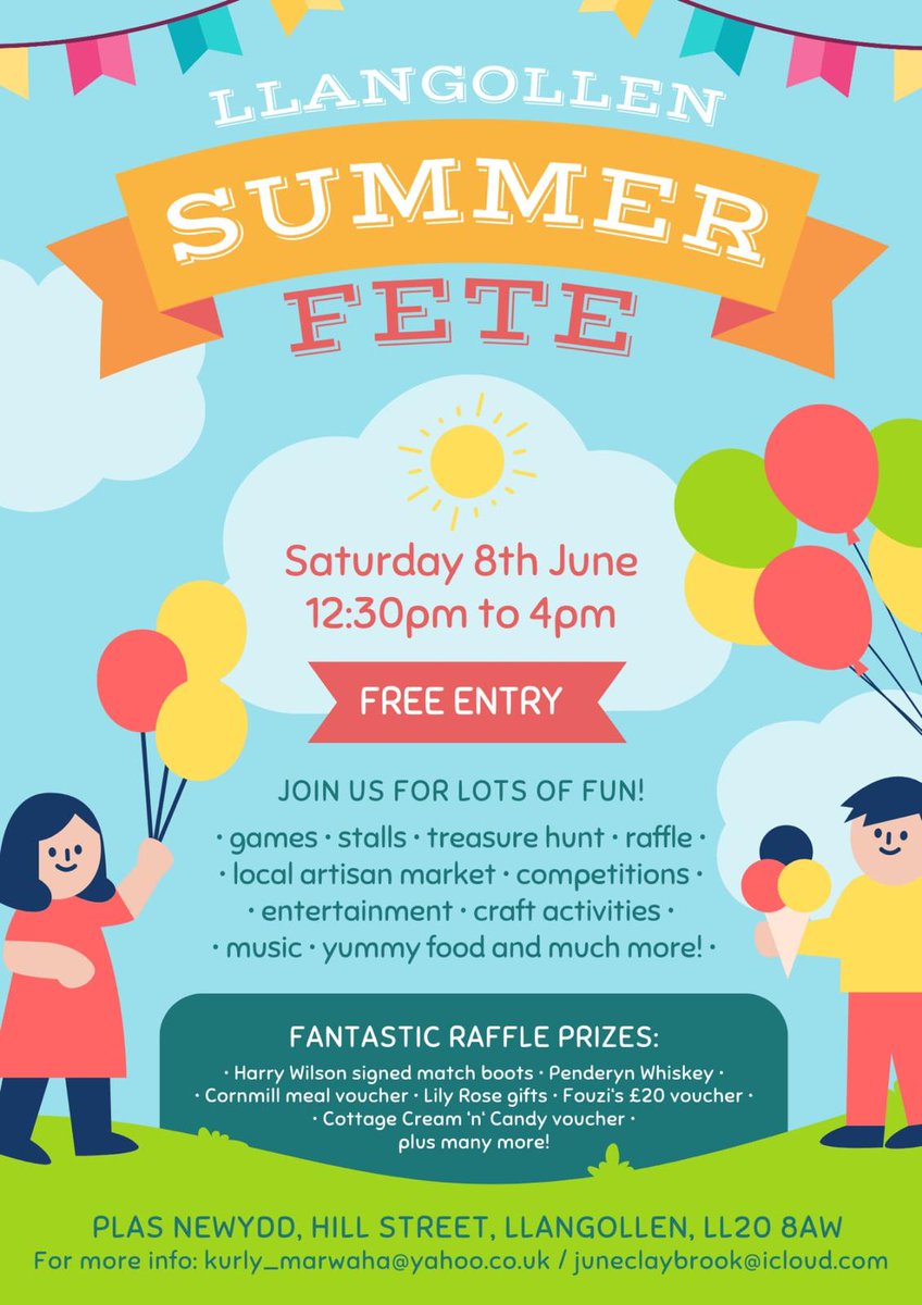 Llanblogger - news from Llangollen: Town's summer fete is coming back after five years llanblogger.blogspot.com/2024/05/towns-…