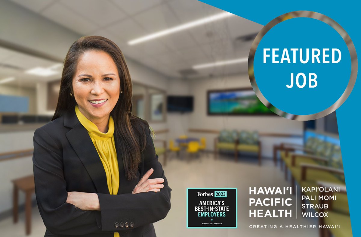 Hawaii Pacific Health is seeking a qualified candidate to help ensure patients are received with warmth, attention and administrative efficacy as a guest services supervisor at Kapiolani Medical Center for Women & Children. Apply today: bit.ly/3WwZyNx #nowhiring #careers