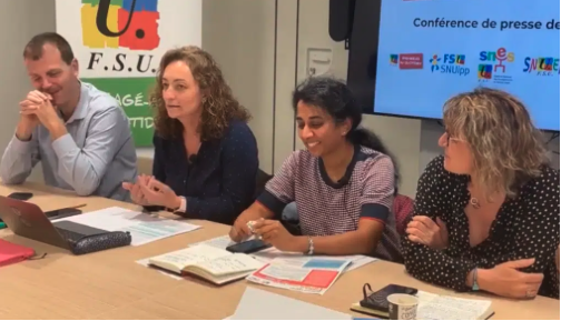 FSU : Nous ne trierons pas nos élèves 
« Nous sommes déterminés à organiser la résistance contre les mesures du Choc des savoirs ».
cafepedagogique.net/2024/05/15/fsu…