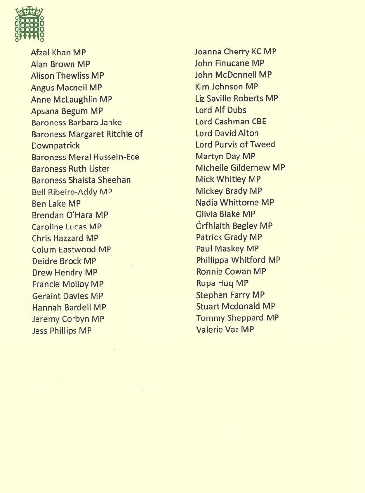 50 MPs/peers have written to the Home Secretary demanding to let Palestinians in the UK to bring their family members trapped in Gaza to safety

Egypt & other Muslim countries won’t take them but of we will

Palestinians moving to Lebanon turned it in to a Muslim hellhole

Islam