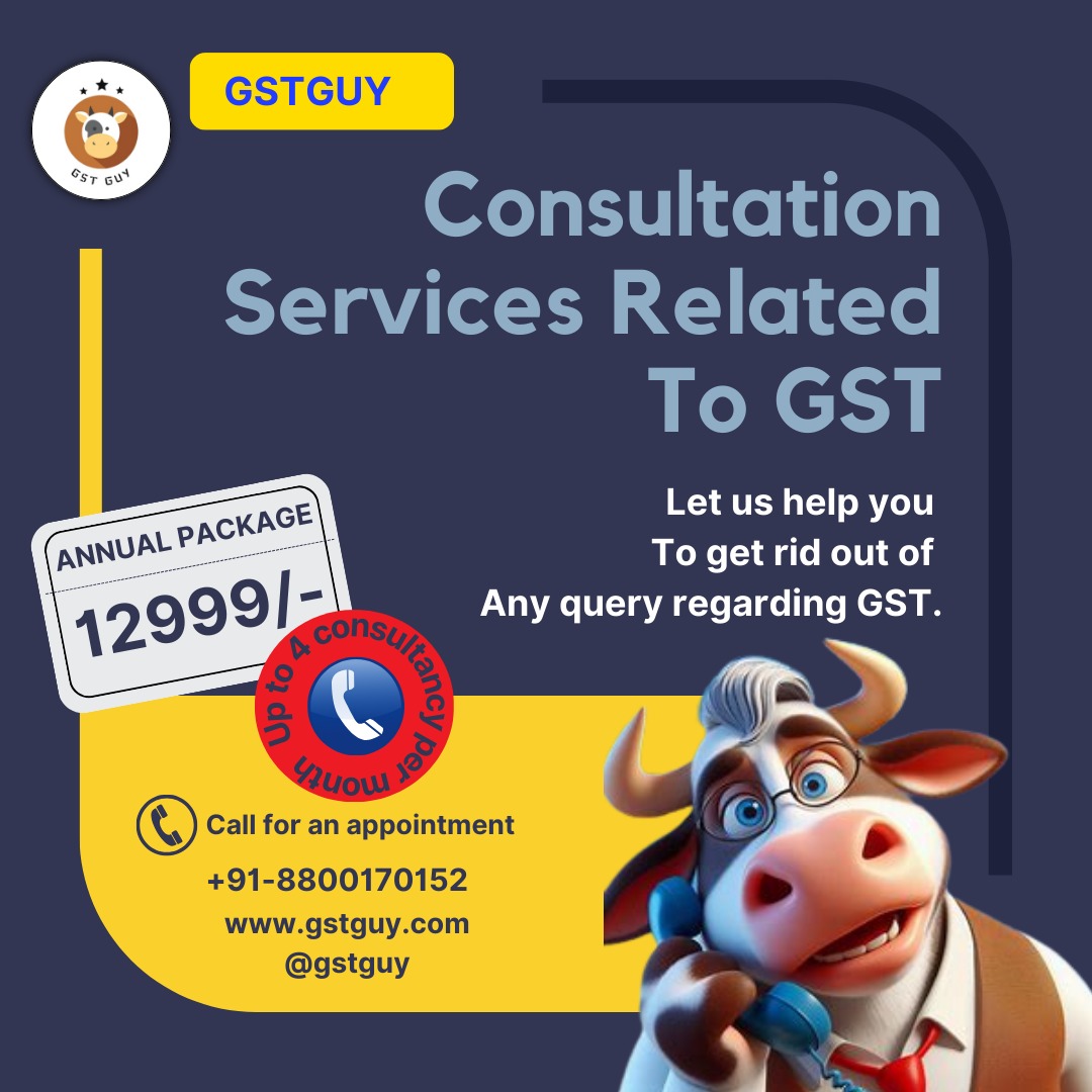 One stop solution for all your GST needs..

We are just a call away...

contact us @gstguy

#gst #gstupdates #gstreturns #gstregistration #gstconsultant #gstcompliance #gstrefund