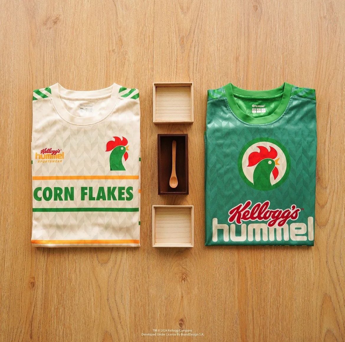 boiteamaillot's tweet image. 🥣 Une collaboration surprenante entre Hummel et Kellogs