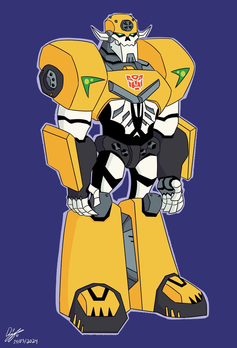 SkeletonMaximus #TransformersAnimated #Transformers 
¿Si hay un autobot, debe haber una decepticon?