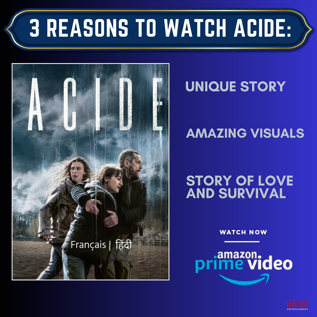 Check out 'Acide' on Prime Video! Here are three reasons why you absolutely shouldn't miss it.
#acidemovie #PrimeVideo #OTT #AmazonPrimeVideo #StreamingNow #newmovie #newrelease #trending #trendingnow #MVPEntertainmentIndia