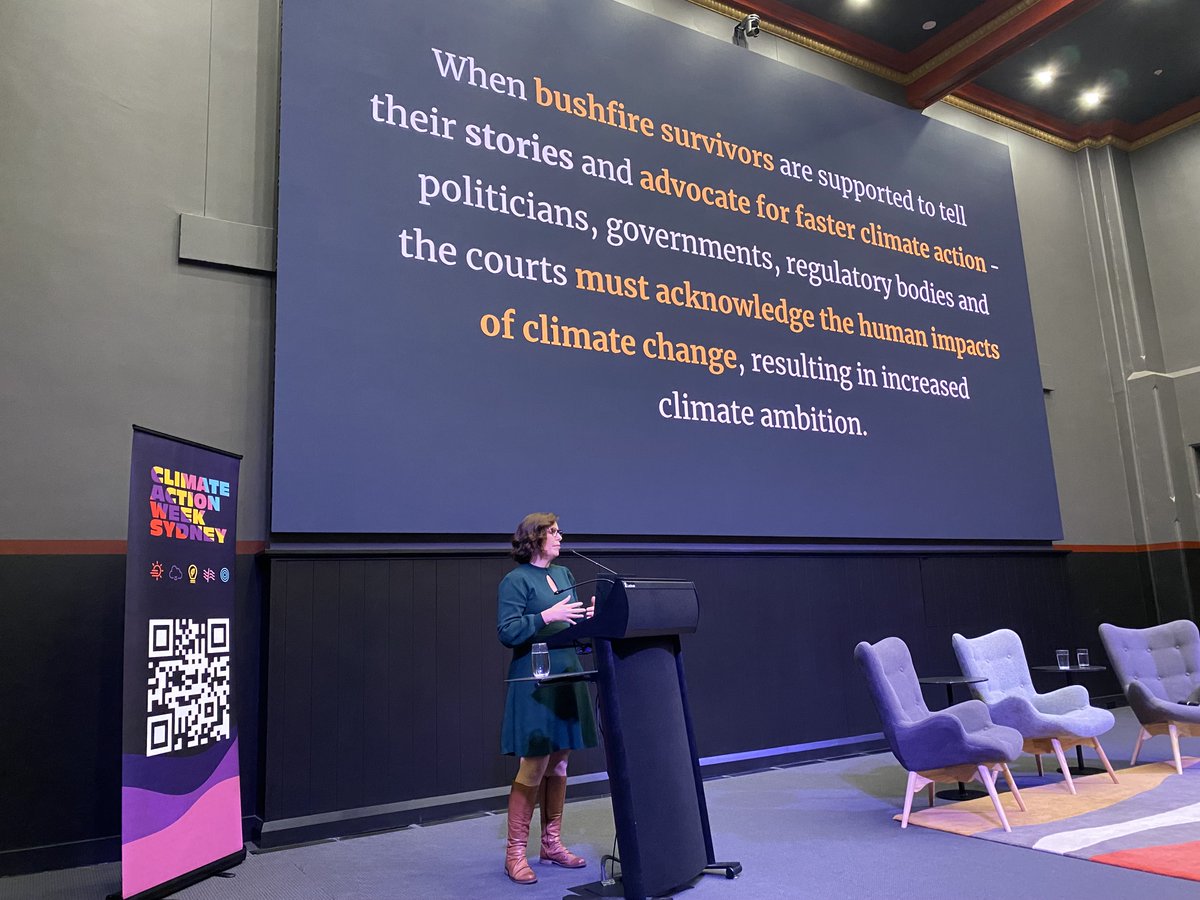 Last night our CEO, Serena Joyner delivered a captivating address at the Australian Museum as part of #ClimateActionWeek. Serena spoke about the history of our organisation and the importance of storytelling in our advocacy.
#ClimateAction #BushfireSurvivors