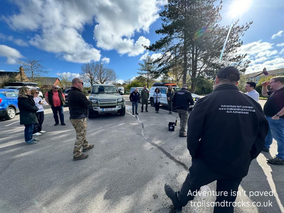 #POTD Every tour starts with bright sunshine and blue skies, sorry every tour starts with a Elf and Safety briefing, planning the day ahead.
#TrailsandTracks 
#4x4Adventures
#AdventureIsntPaved!
#4x4Tours and #4x4Treks 
#willyouexplorein 2024?
