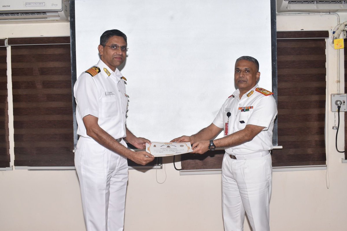 A workshop on Indian Naval Policies and Medical Board Guidelines was held at #INHSSanjivani on May 13, 2024. Led by Surg Capt K K Maramraj, the hybrid event aimed to enhance understanding and adherence to medical board protocols among naval medical officers. Key speakers included