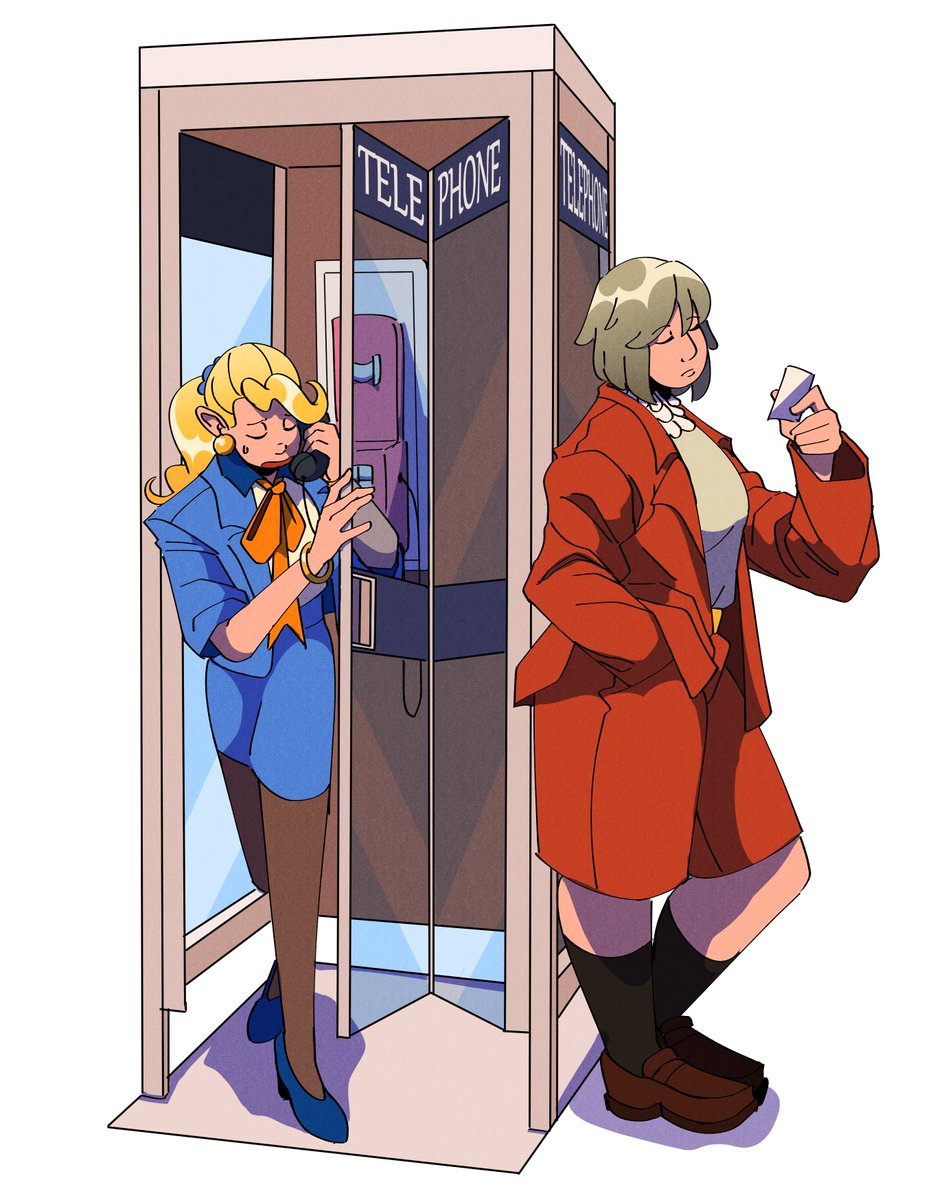Phone booth #farcille #dungeonmeshi