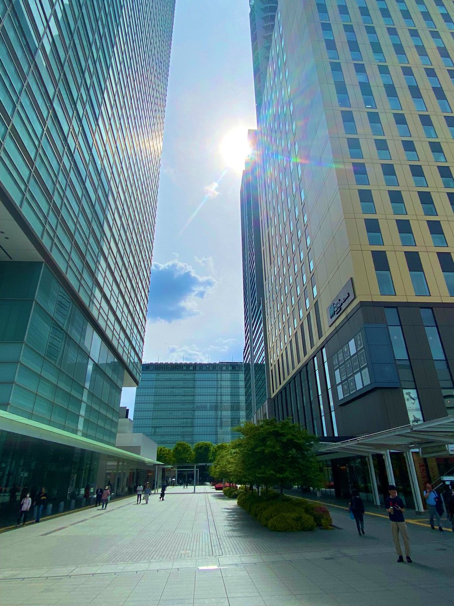 駅前の都市景観が良いな。