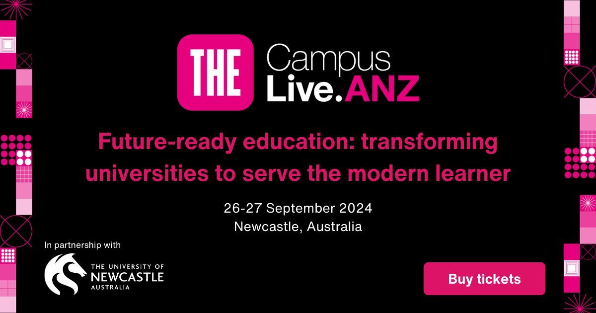 Join @TimesHigherEd @THEeventsglobal  at THE Campus Live ANZ 26-27 Sept in Newcastle, NSW to discuss all things #intled buff.ly/44Gi1cu