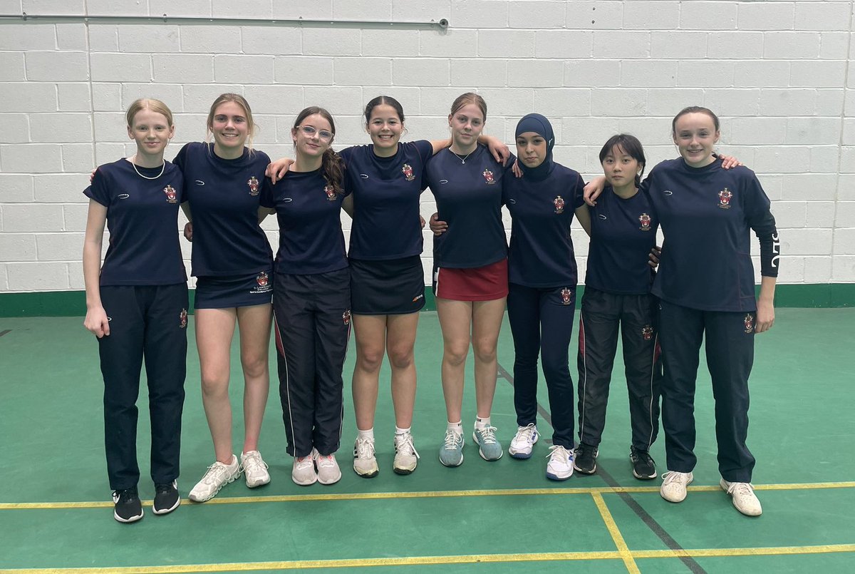 Good luck to our U15 girls 🏏 team who compete in the Indoor 8’s South East Finals today. If successful, we visit the <a href="/HomeOfCricket/">Lord's Cricket Ground</a> next Wednesday for the National Finals 🙏🏼🏏