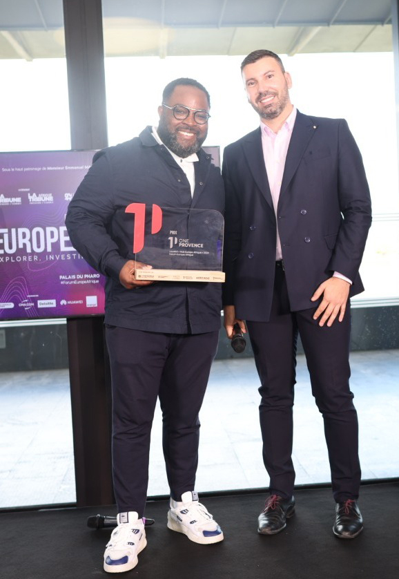 ProvencePromo's tweet photo. 🌍🏆La 3e édition du #ForumEuropeAfrique à Marseille a célébré les liens économiques entre les 2 continents avec la remise des Trophées #OneProvence. Bravo à @Intelcia_Group Special Touch Studios et Catering International & Services pour leur succès et leur engagement en Afrique. https://t.co/oRj15rsqLo