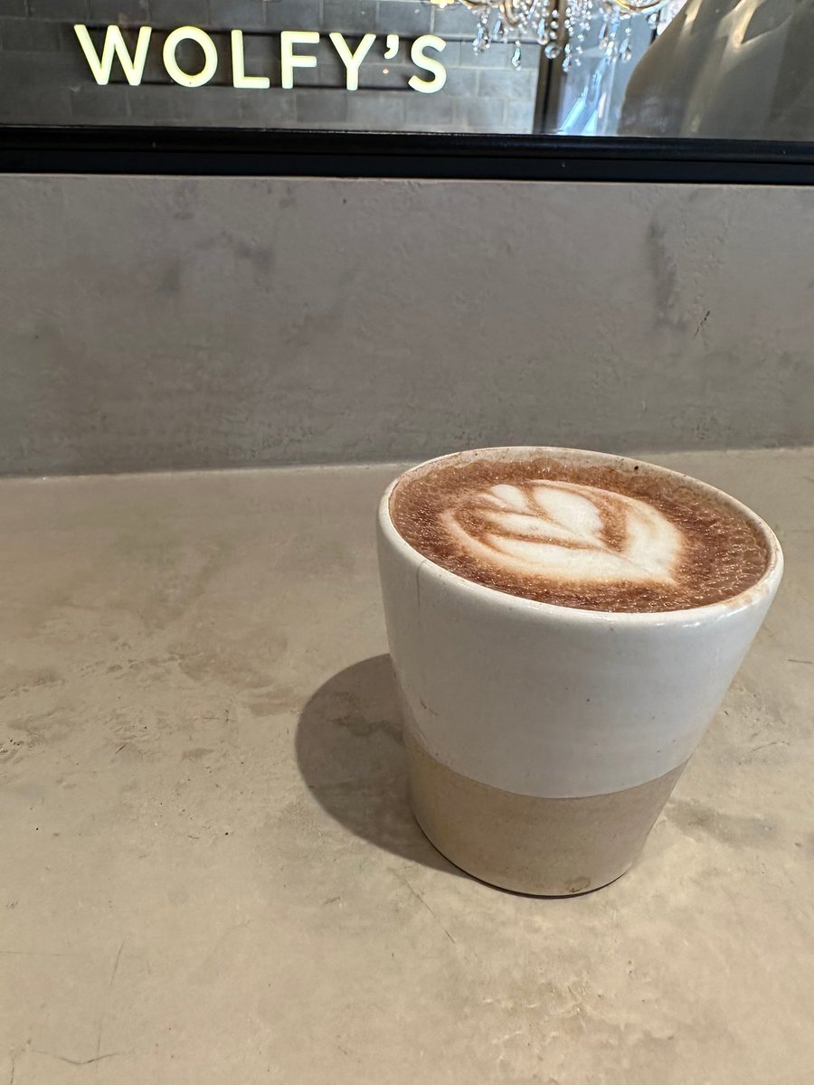 Get a jolt of energy with Wolfy's Mocha 50% ☕️🐺 Made with our signature espresso beans, it's a customer favorite! 😋 #WolfysBar #Mocha50 #CoffeeLovers linktr.ee/wolfysbar