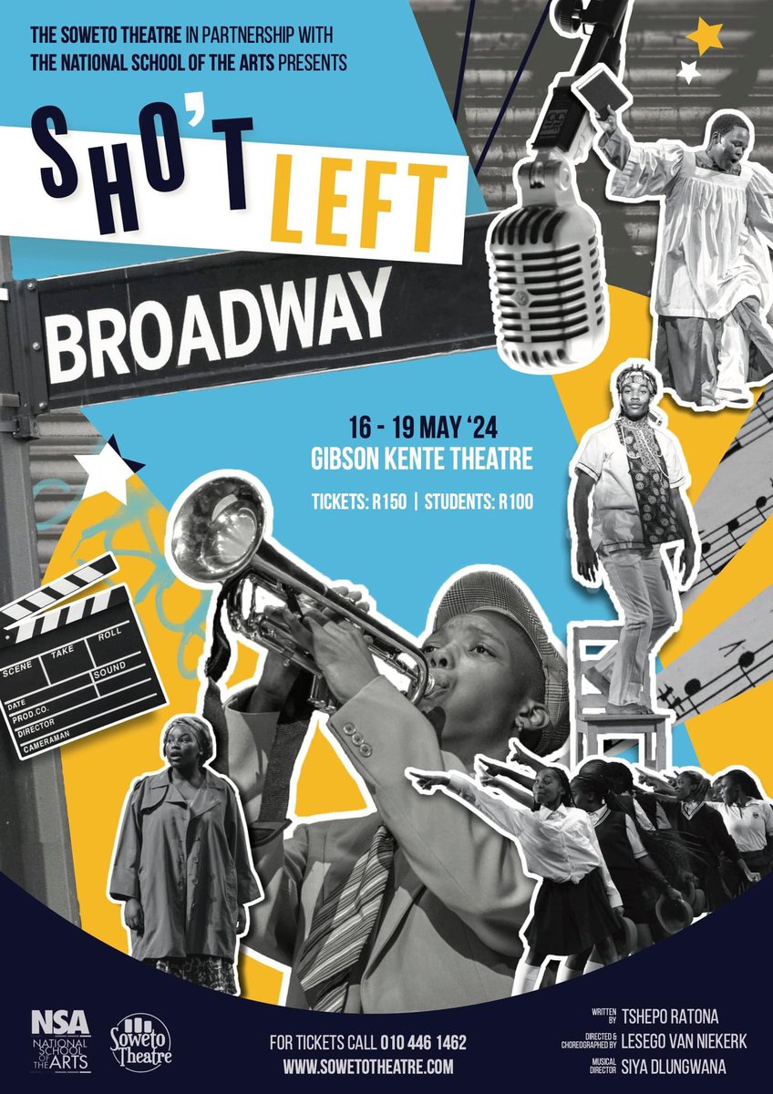A great way to support the @NsaArt this weekend is to book your ticket to watch #Shotleft on the main stage of @sowetotheatres @SowetanLIVE @SowetoTVchannel @SowetoMagazine @KotaFestival