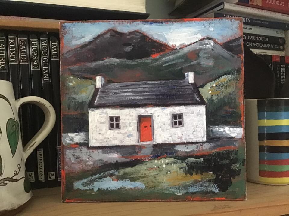 Painted this little one three years ago today 🖌️

#art #Welshart