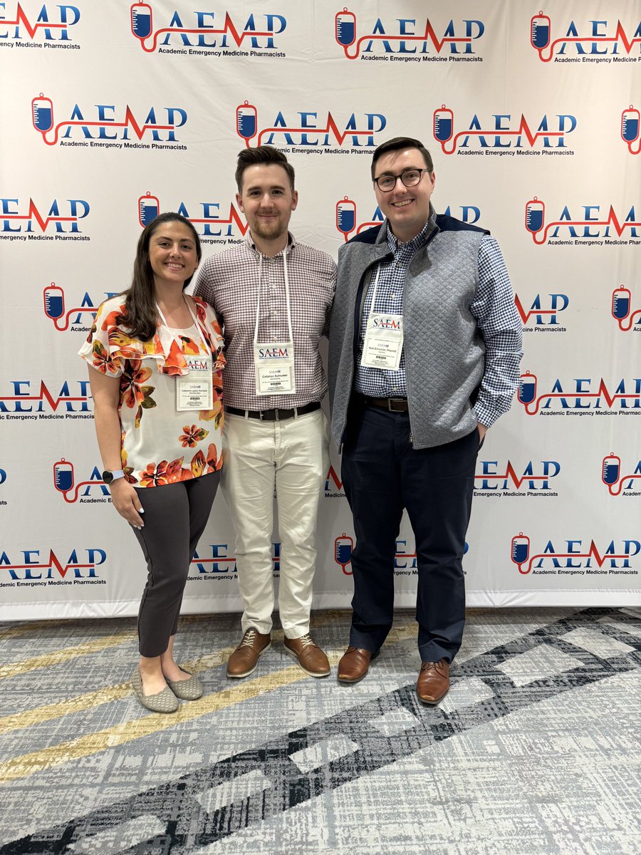 Such an exciting time today at <a href="/SAEM_AEMP/">SAEM AEMP</a> with so many great sessions and people- the future of EM pharmacy is bright! #AEMPlify