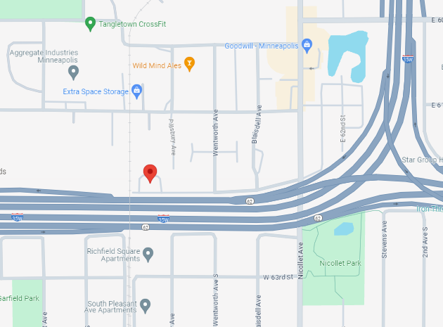 Minneapolis - Report of two suspects in ski masks trying to steal a vehicle. There's a stolen red SUV parked nearby.
2xx W 62nd St.
01:04

Police arrived, suspects are gone, but they found the vehicle the suspects were trying to steal plus another one broken into.