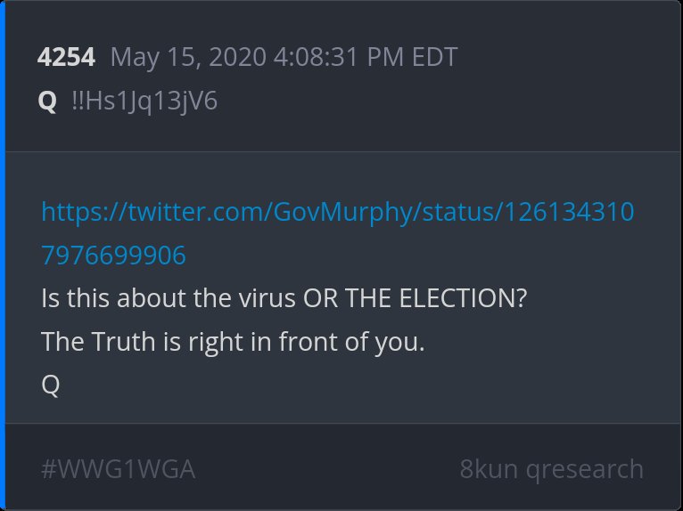 4 year Delta - x.com/govmurphy/stat… Is this about the virus OR THE ELECTION? The Truth is right in front of you.